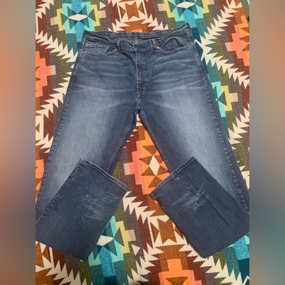 Levi's Classic Indigo Straight Jeans